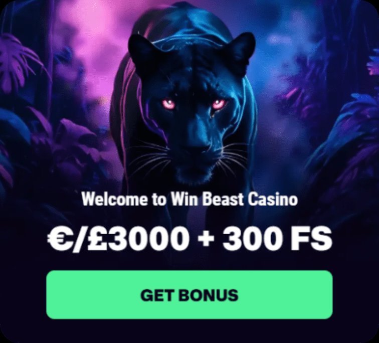 Best winbeast no deposit bonus in United Kingdom